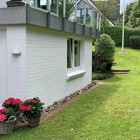 Ferienwohnung In Weisser Villa Am Kliff Flensburg Exterior foto